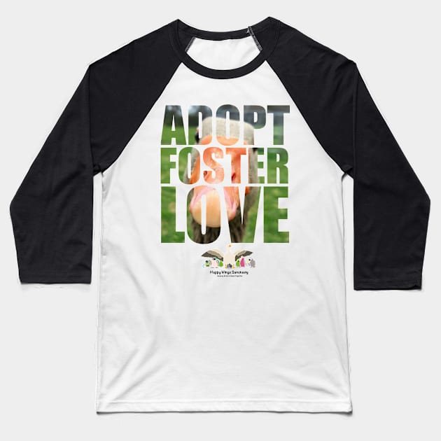 Adopt Foster Love!  Mr. Dooby! Baseball T-Shirt by HappyWings